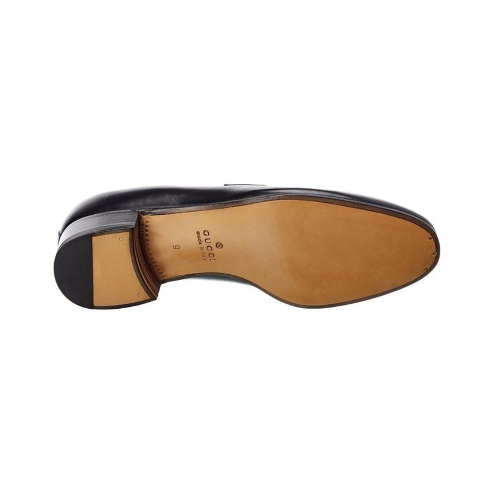 Gucci Interlocking G Tassel Leather Loafer - Picture 4 of 5